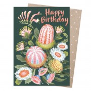 Greeting Card | Birthday Banksias